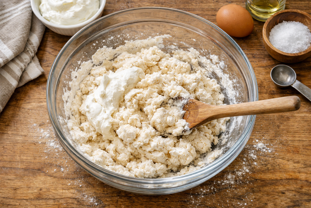 Combine the Dry and Wet Ingredients