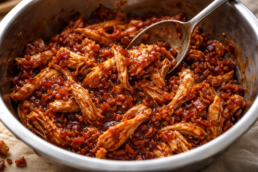 Prepare the Chicken Mixture