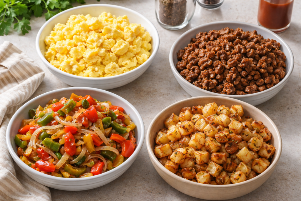 Prepare the Fillings