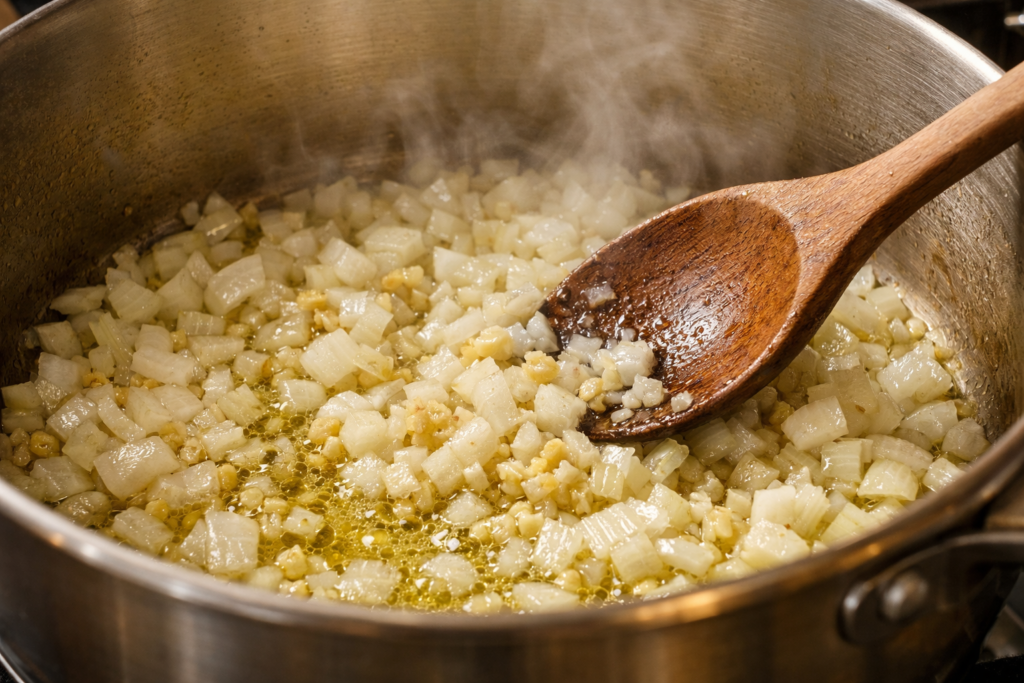 Sauté the Aromatics