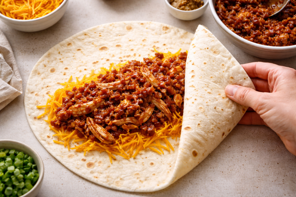 Assemble the Quesadillas