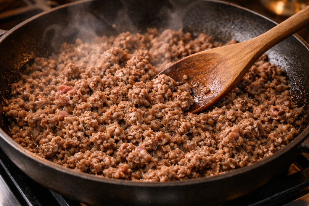 Brown the Ground Beef