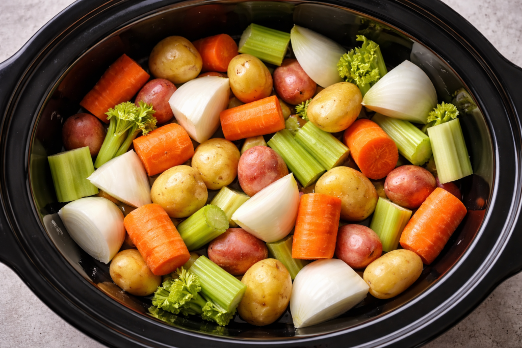 Layer the Vegetables