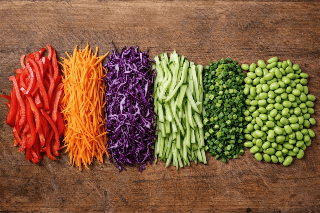 Prepare the Vegetables