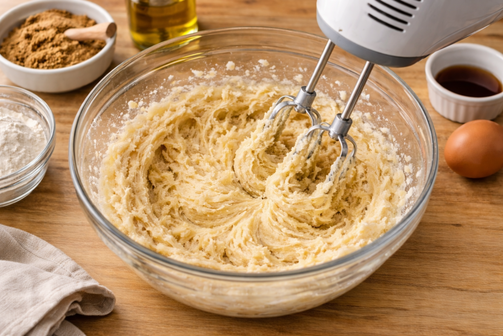 Cream Butter and Sugars