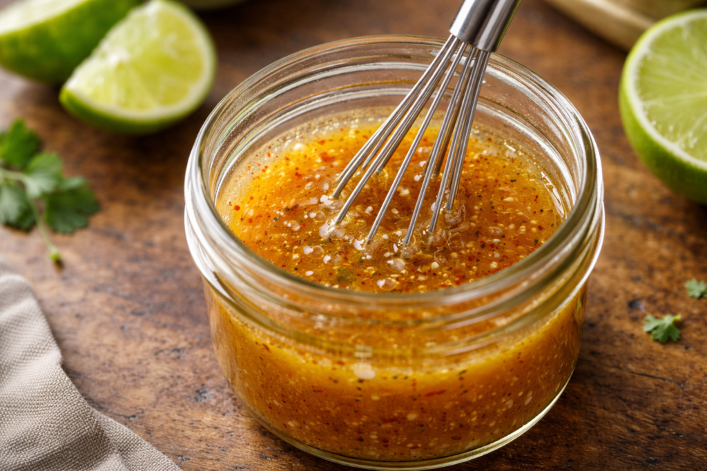 Make the Lime Dressing