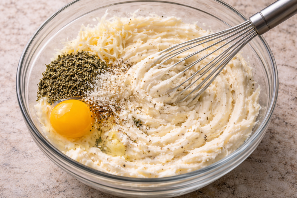 Make the Ricotta Mixture