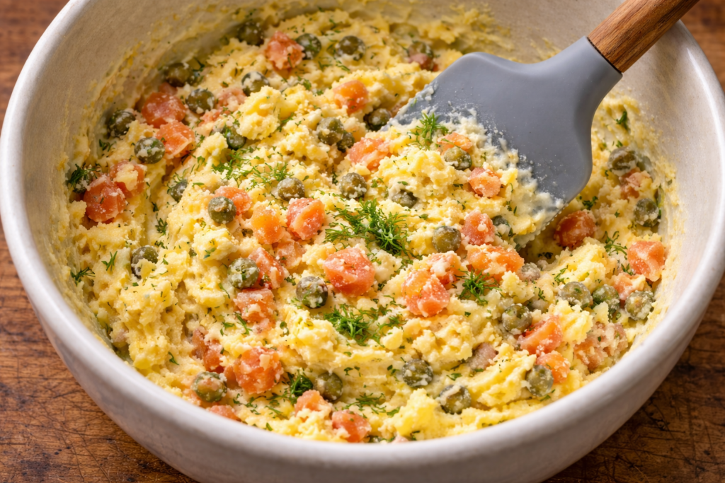 Add Smoked Salmon and Herbs