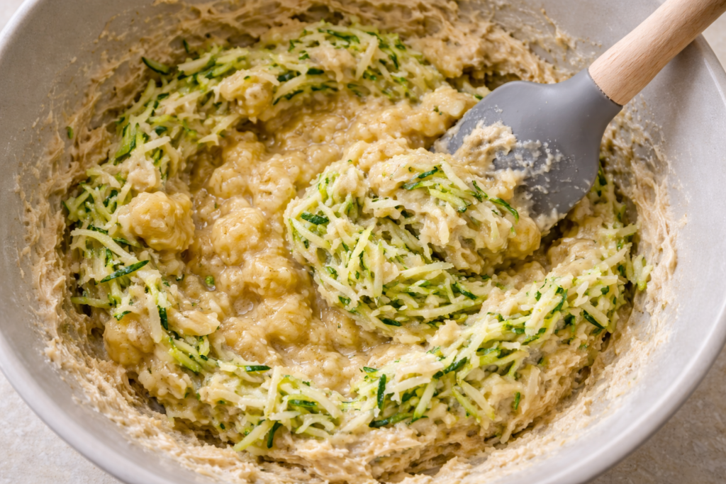 Add Bananas and Zucchini