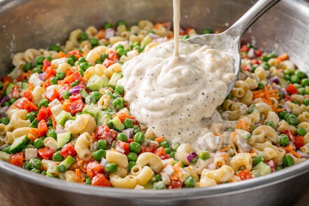 Combine Salad Ingredients