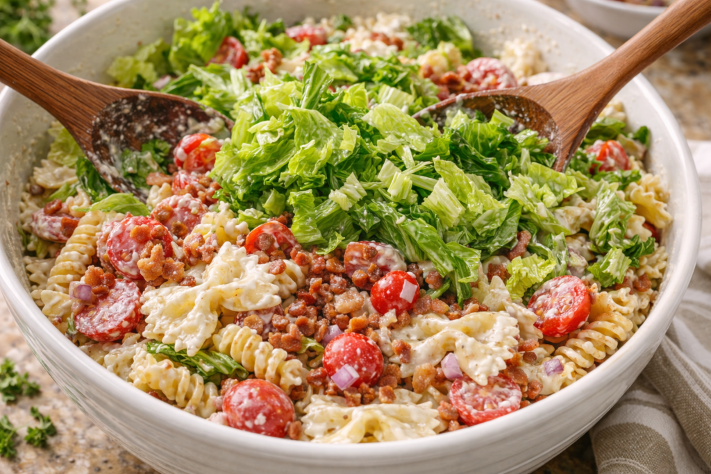 Add Lettuce Just Before Serving