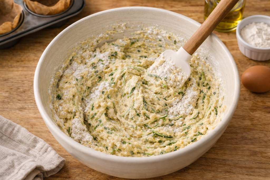 Combine Wet and Dry Ingredients