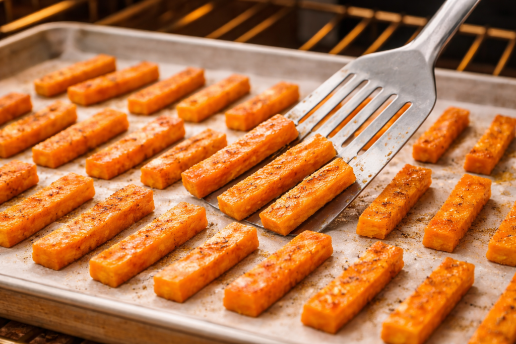 Bake Hot and Flip Once