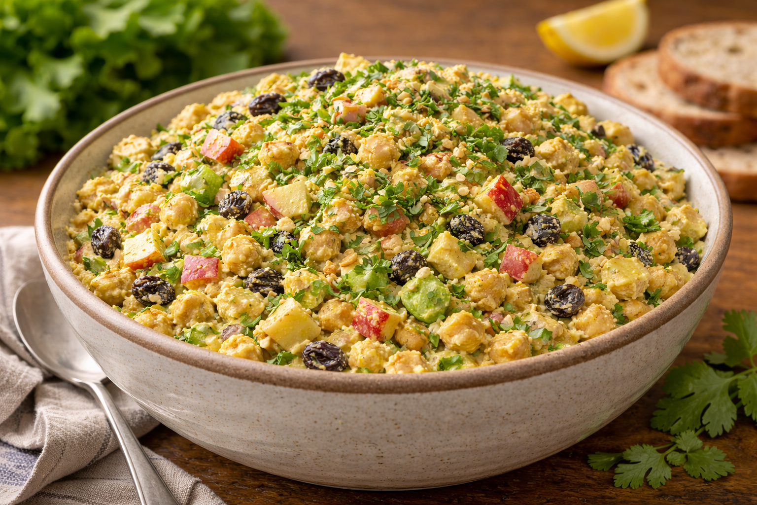 Curried Chickpea Salad