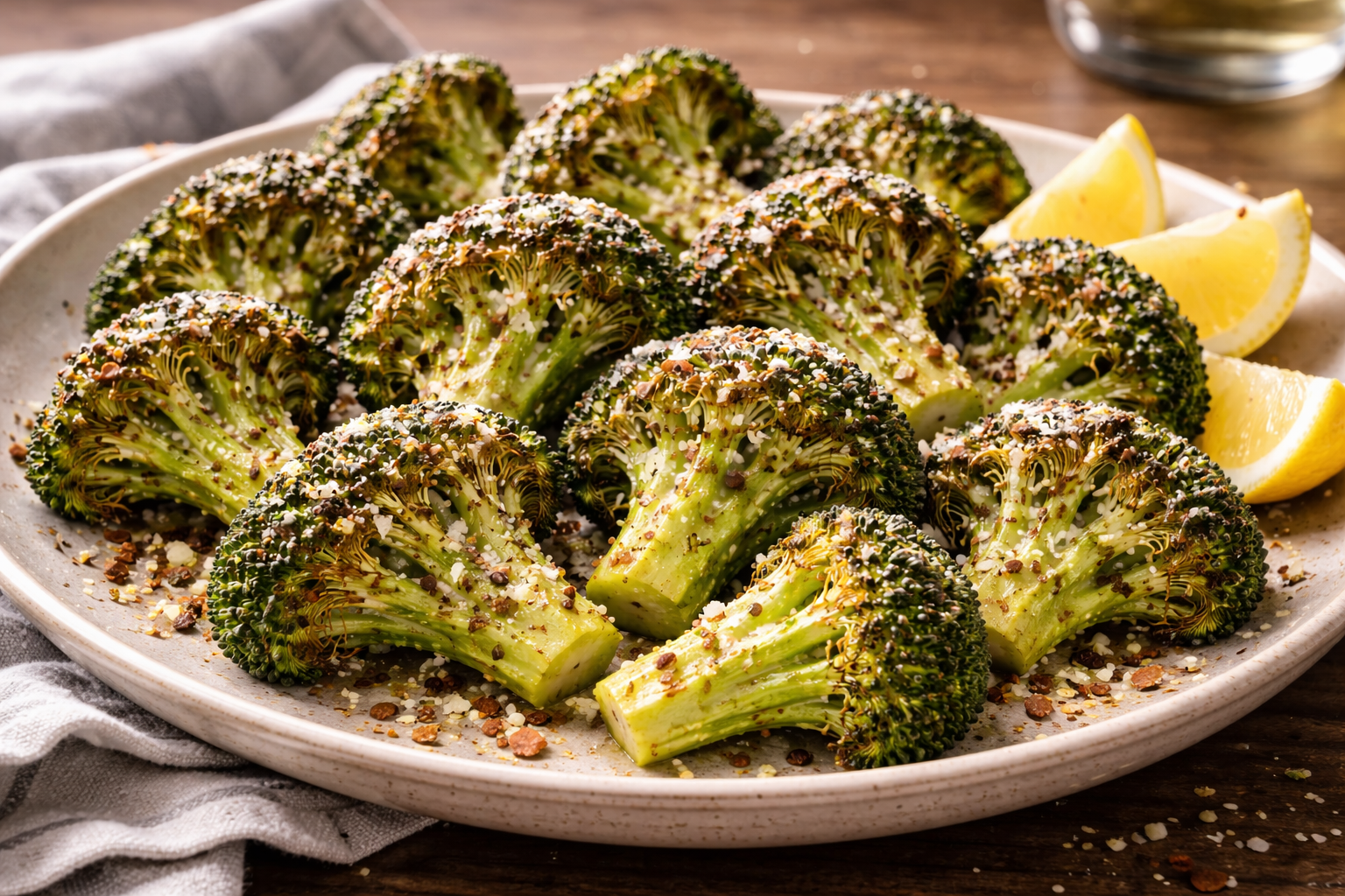Garlic Parmesan Broccoli
