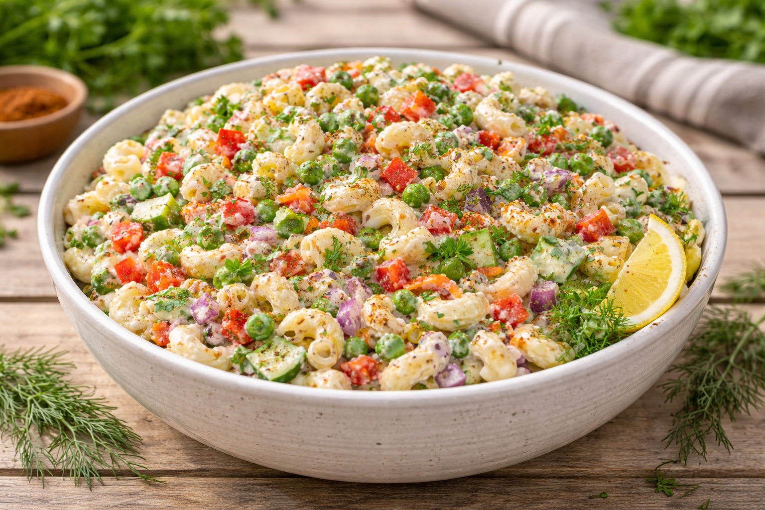 Greek Yogurt Macaroni Salad
