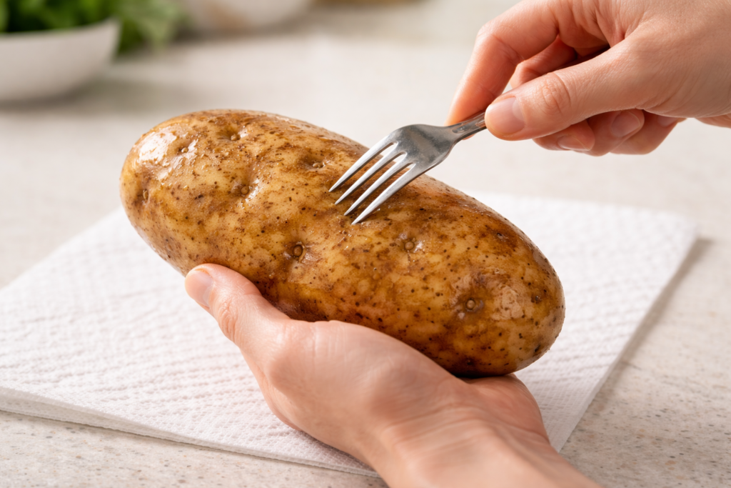 2. Prepare the Potato