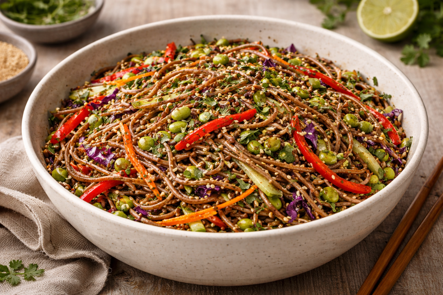 Soba Noodle Salad