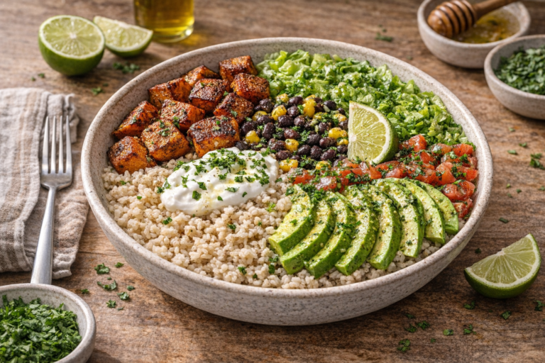 Sweet Potato Burrito Bowl