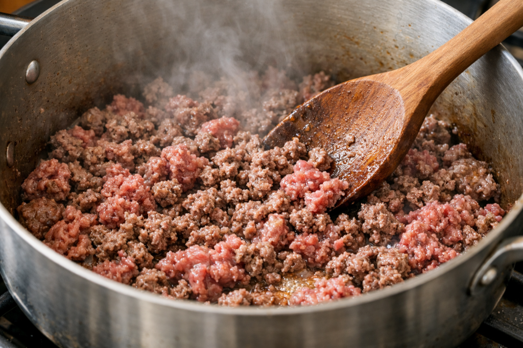 Brown the Ground Beef