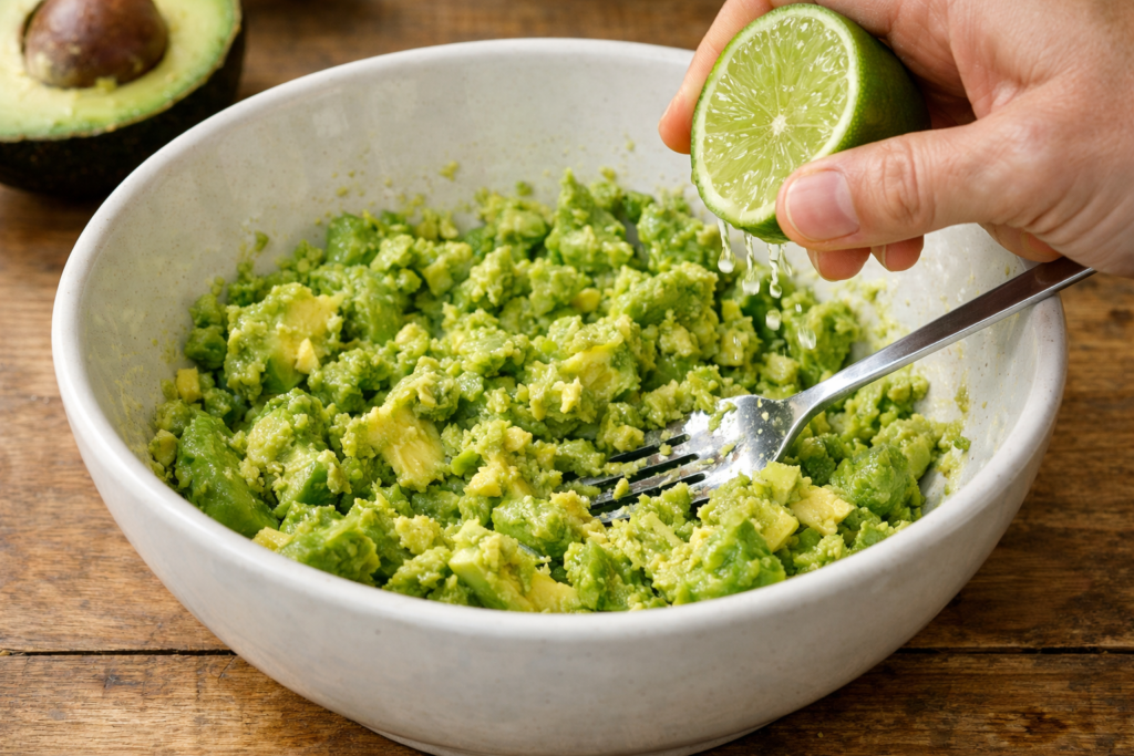 Prep the Avocado Base