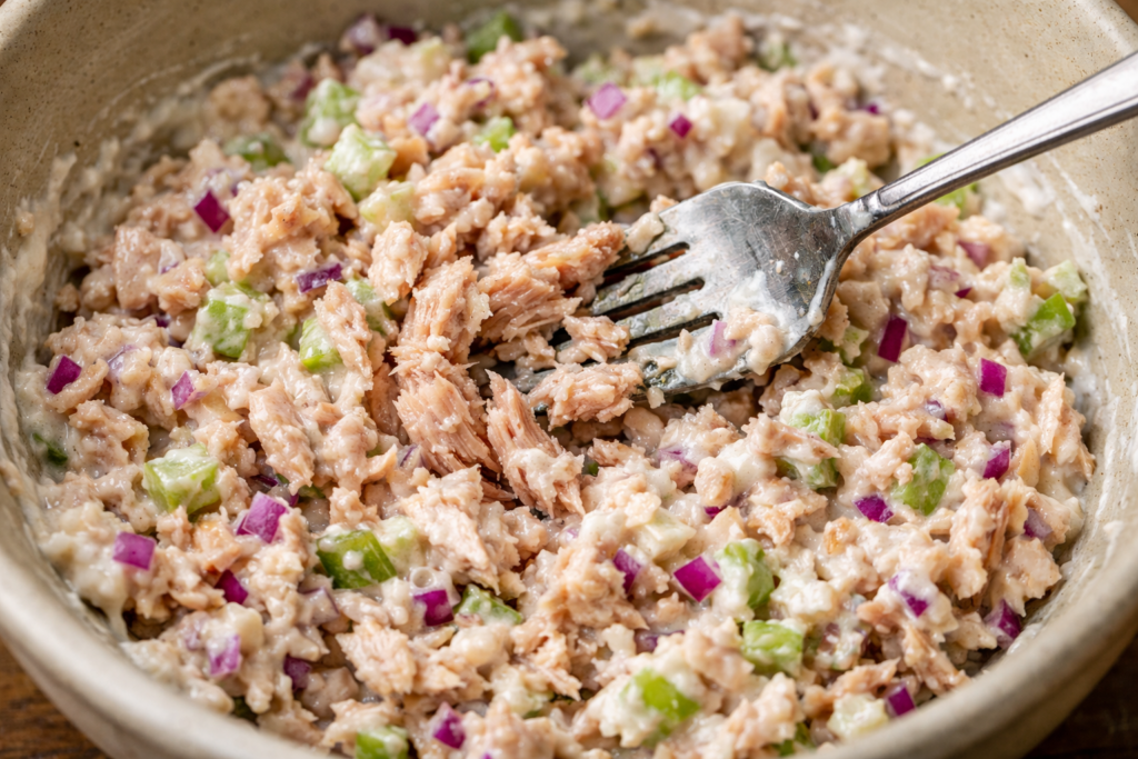 Prepare the Tuna Mixture