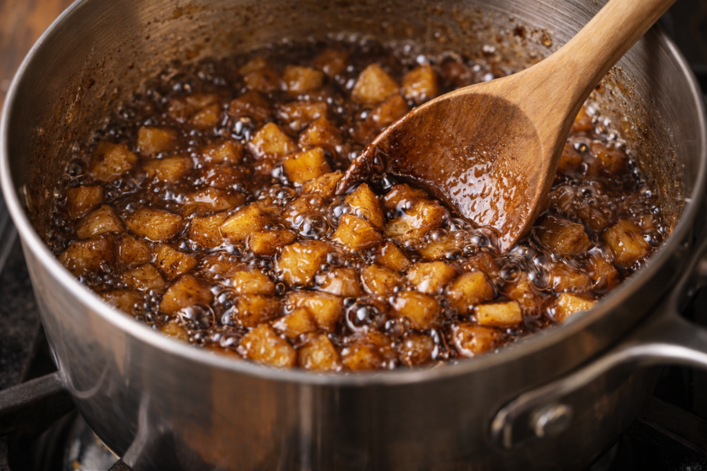 Make the Apple Cinnamon Filling