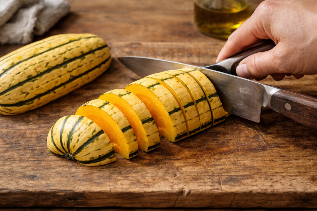 Slice into Half-Moons