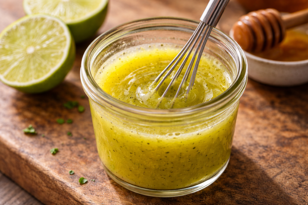 Make the Lime Dressing