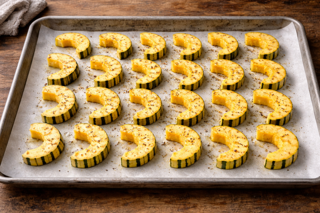 Arrange on a Baking Sheet