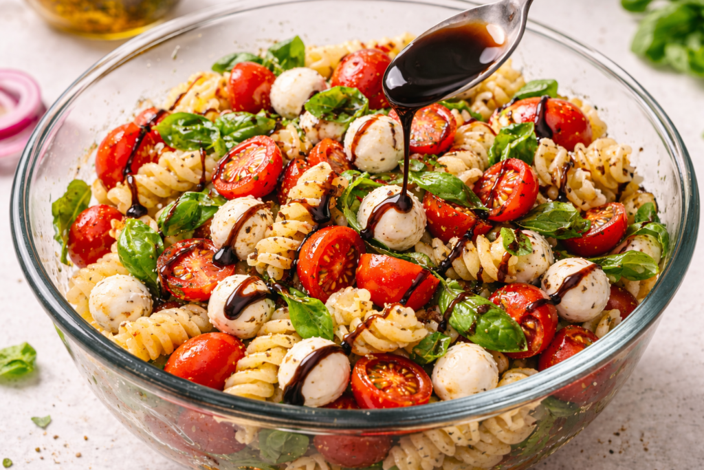 Finish with Balsamic Glaze