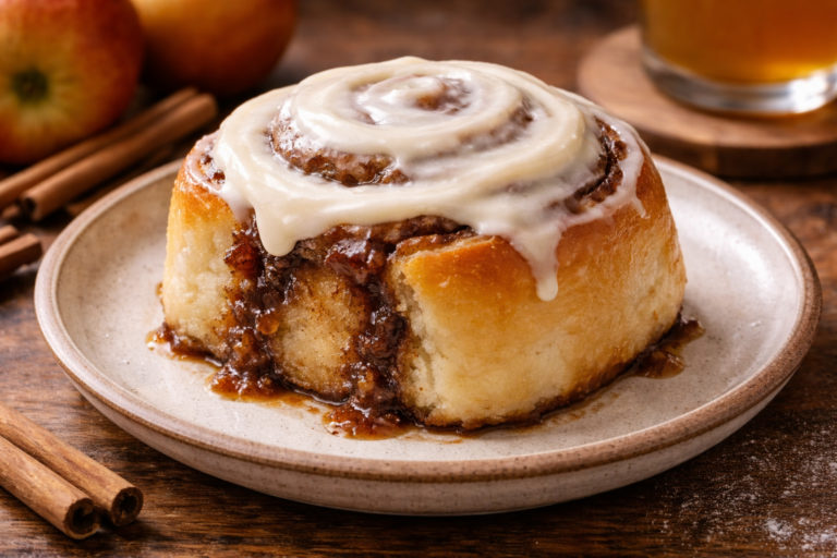 Apple Cider Cinnamon Rolls