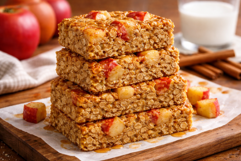 Apple Cinnamon Breakfast Bars
