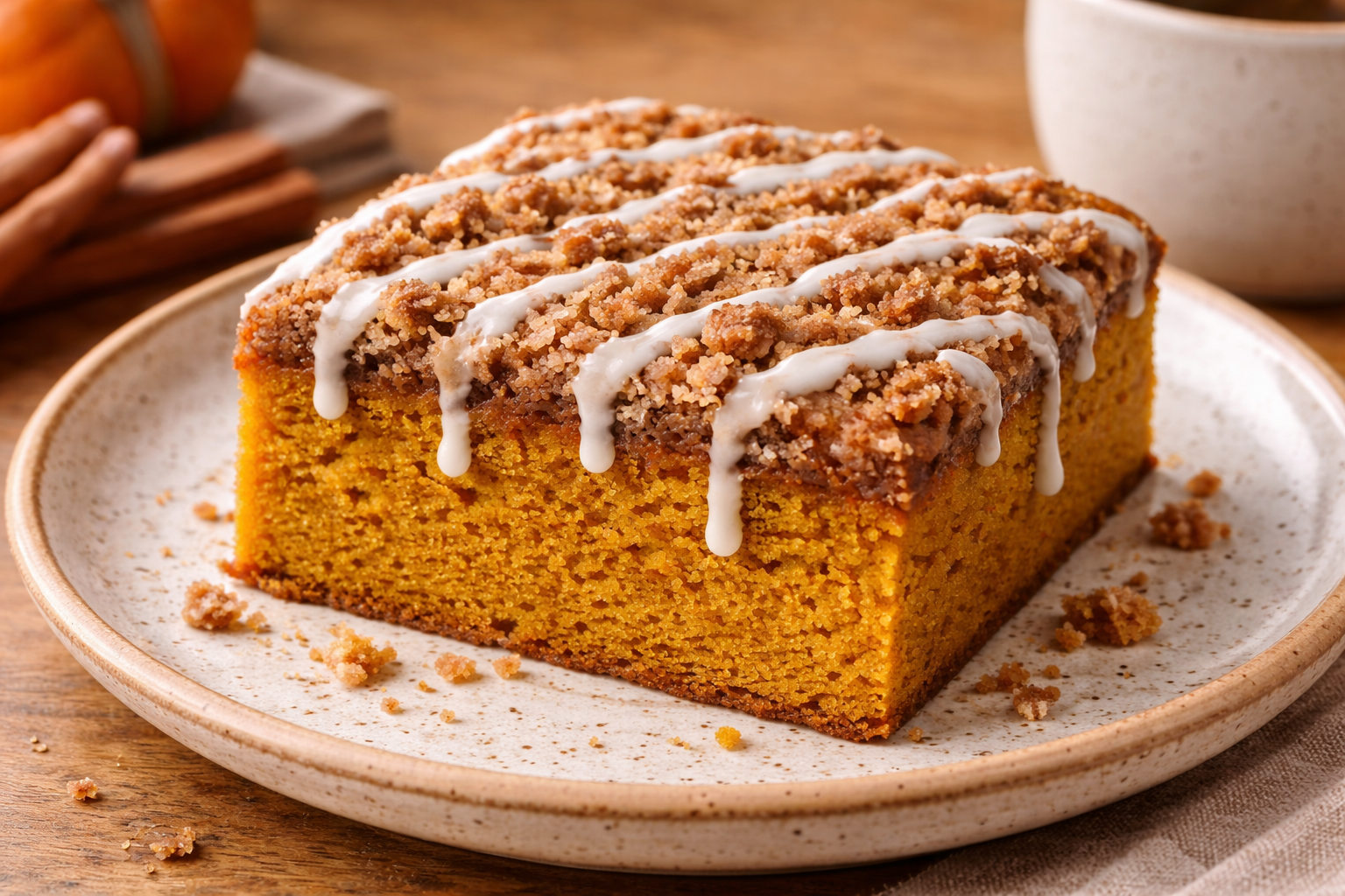 Pumpkin Coffee Cake