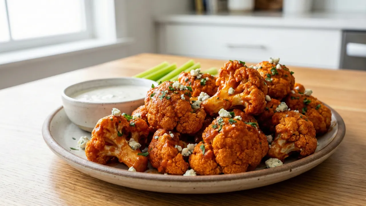 Cauliflower Buffalo Wings