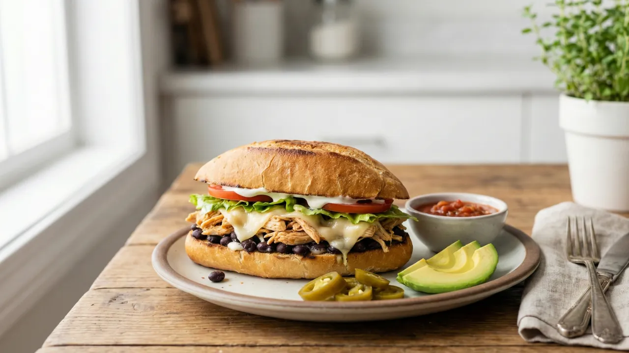 Chicken Torta Sandwich