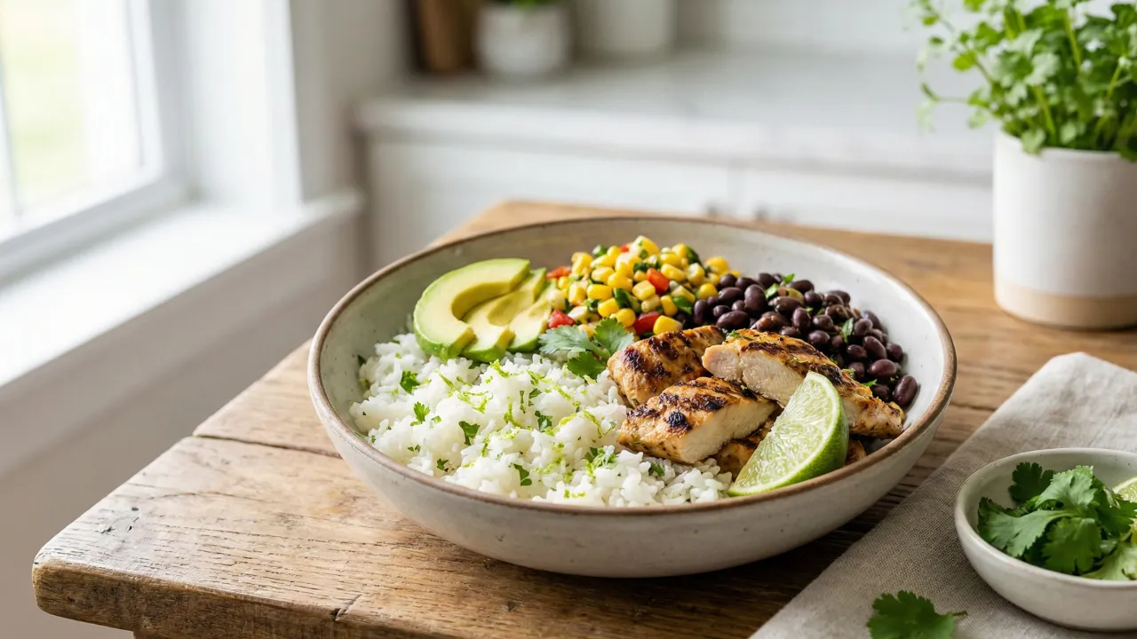 Cilantro Lime Rice Bowl
