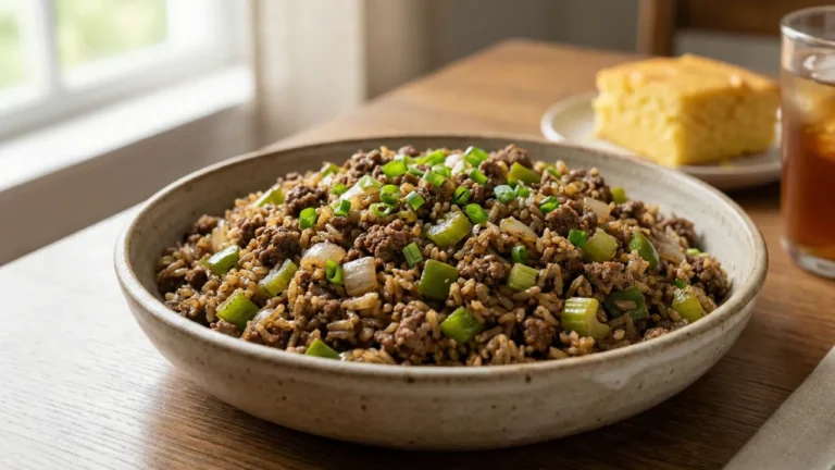 Dirty Rice with Ground Beef