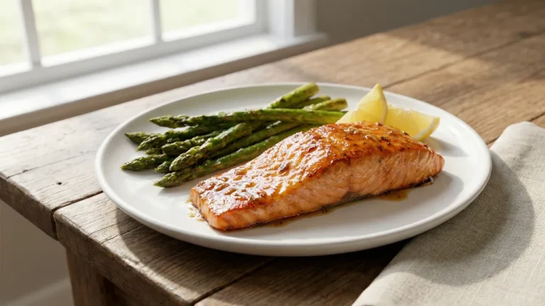 Honey Garlic Butter Salmon
