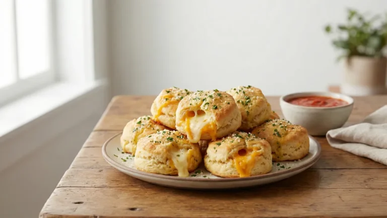 Pillsbury Biscuit Garlic Butter Cheese Bombs