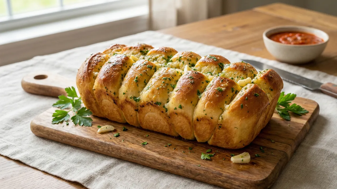 Pull Apart Garlic Bread