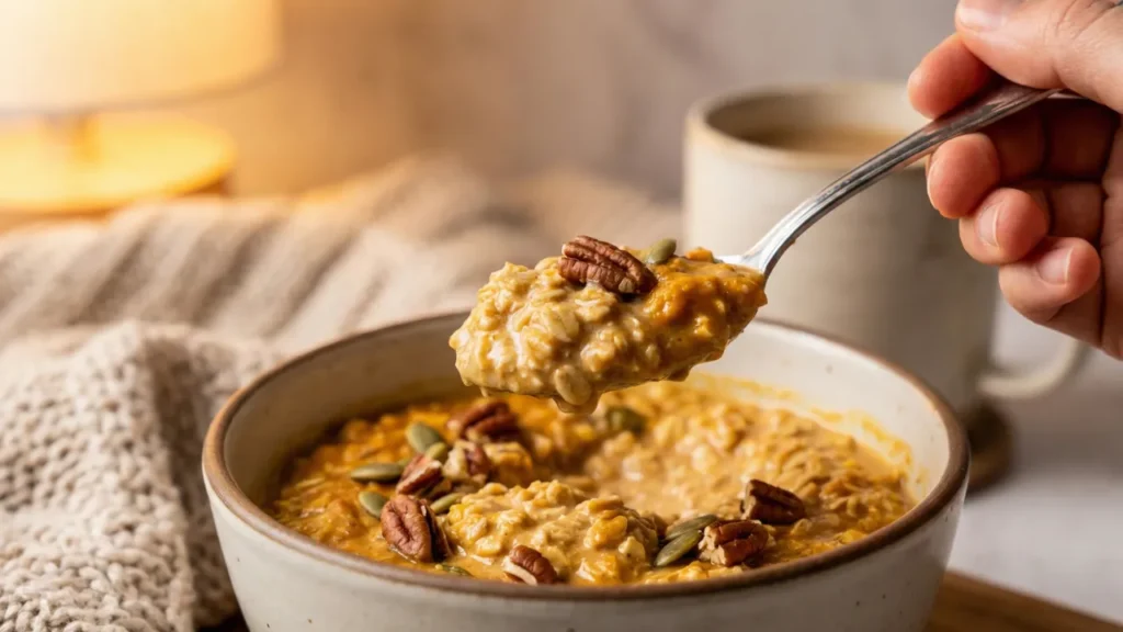 Pumpkin Spice Overnight Oats